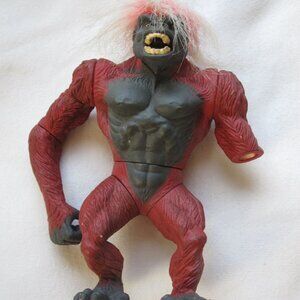 1996 Primal Rage Action Figure: Yeti Chaos Ape ( Missing lower left arm)